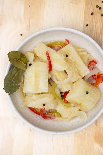 Yuca en Escabeche