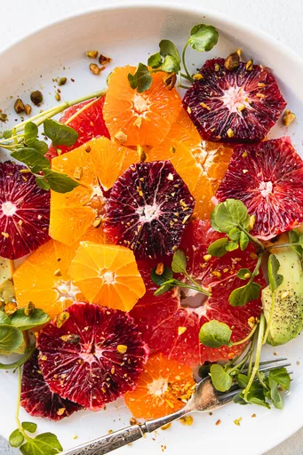 Ensalada de cítricos y aguacate