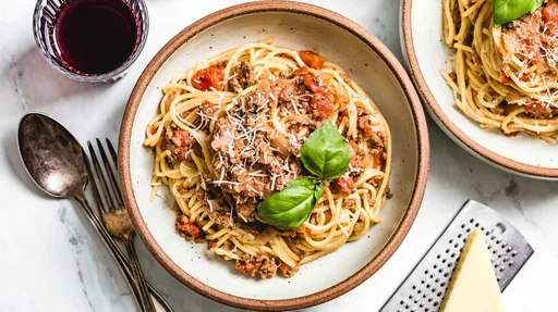 Receta de despensa: Pasta boloñesa