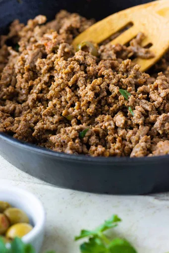 Picadillo puertorriqueño