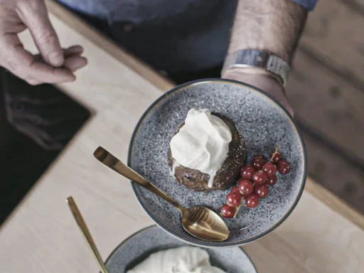 Marcus Wareing's Mini Christmas Puddings with Chantilly Cream