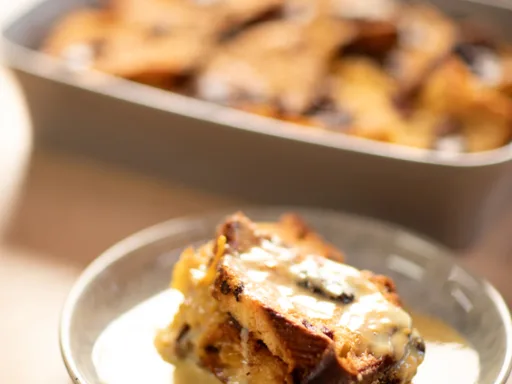 Marcus Wareing's Luxury Panettone Bread and Butter Pudding
