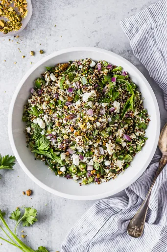 Middle Eastern Quinoa Salad