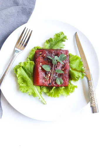 Watermelon Steak Salad