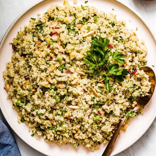 Receta de quinoa sazonada