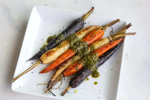 Zanahorias ahumadas sencillas