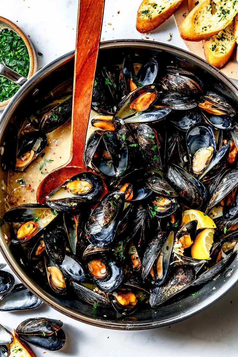 Steamed Mussels Recipe