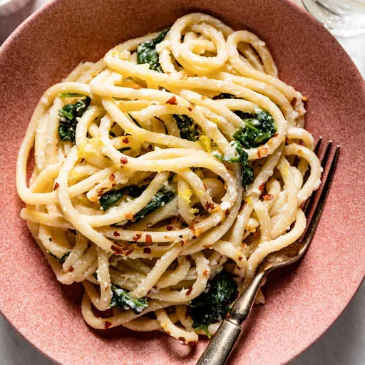 Receta de pasta con limón y ricotta