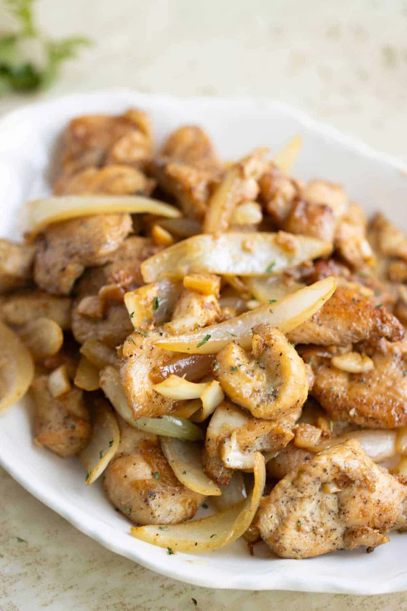 Puerto Rican Pollo Al Ajillo