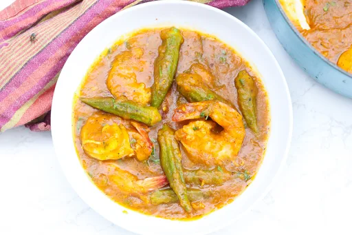 Caribbean Shrimp and Okra Stew