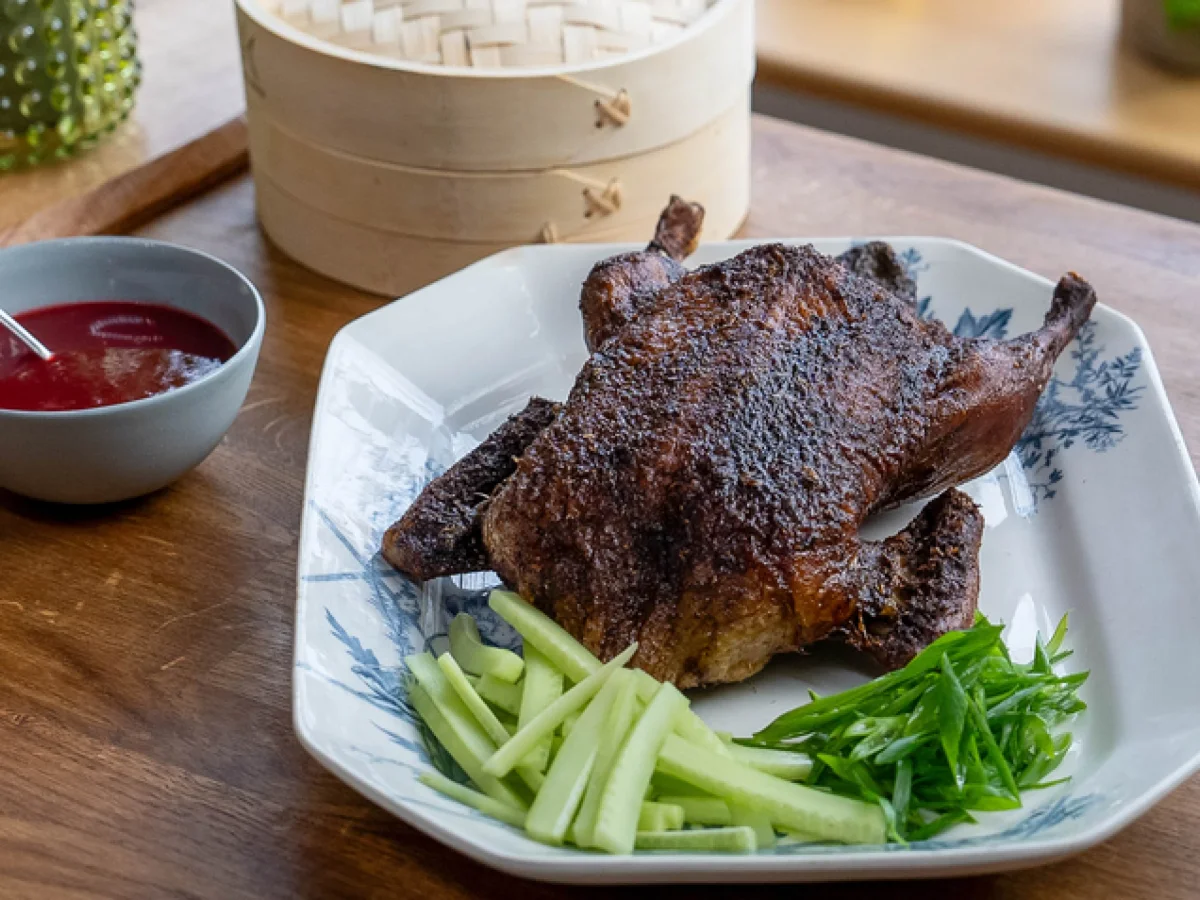 Tom Kerridge's Roast Five-Spice Duck with Plum Sauce