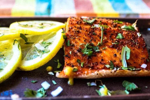 Grilled Cedar Plank Trout