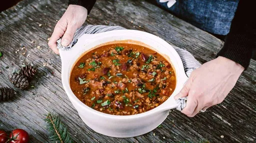 Three Bean Turkey Chili