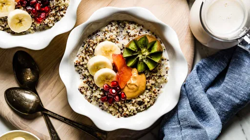Breakfast Quinoa Porridge In Microwave Recipe
