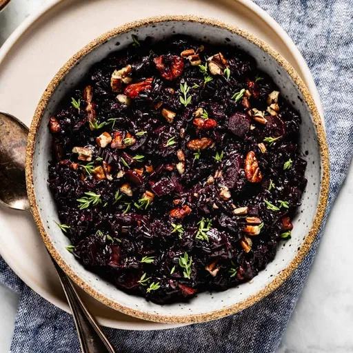Receta de arroz prohibido (receta de arroz negro)
