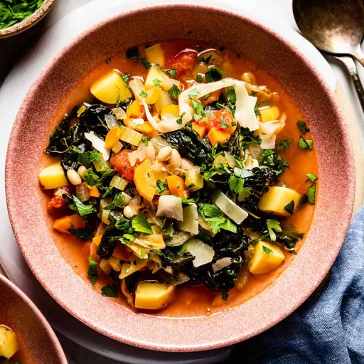 Receta de sopa toscana de col rizada