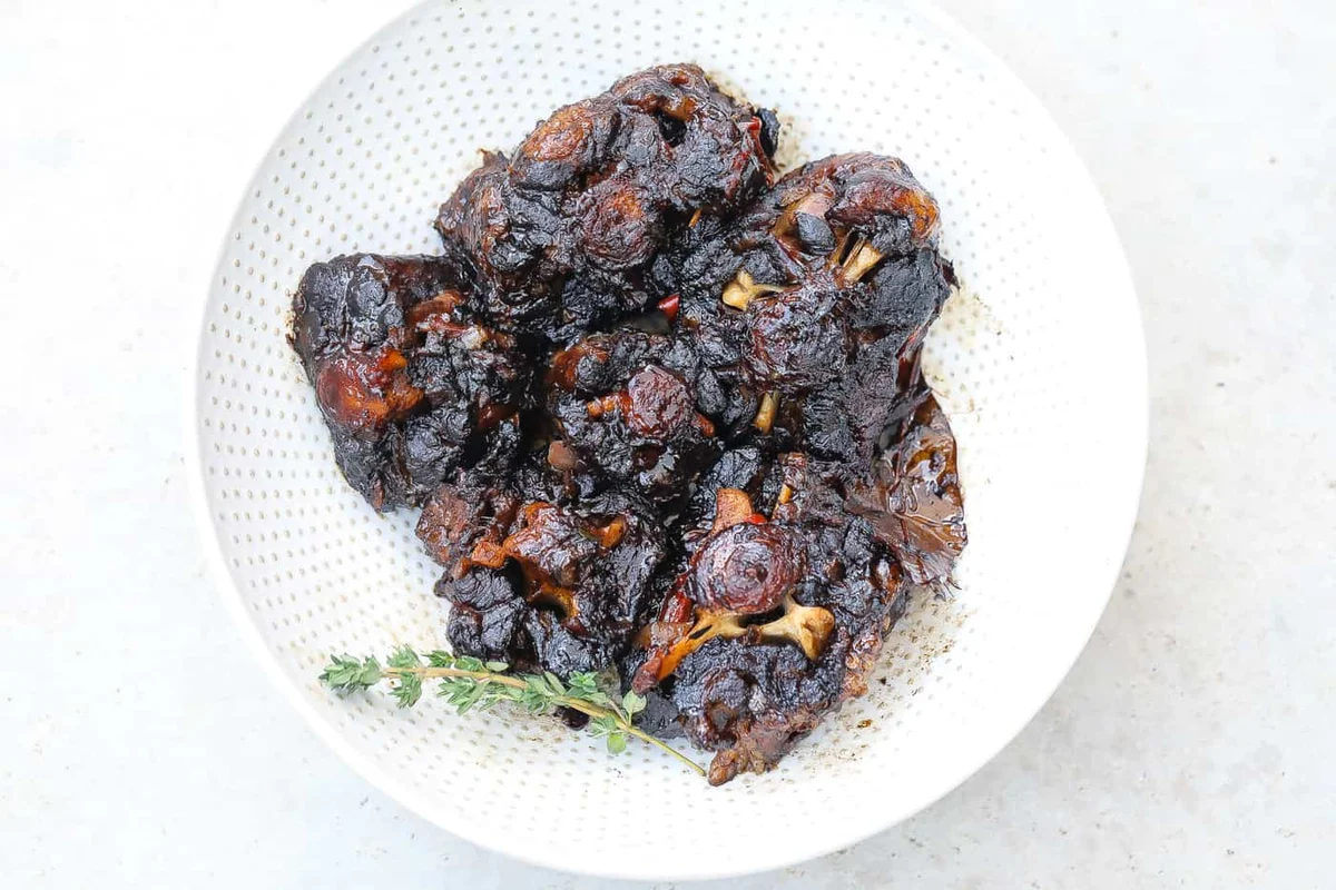 Caribbean Style Braised Beef Oxtail