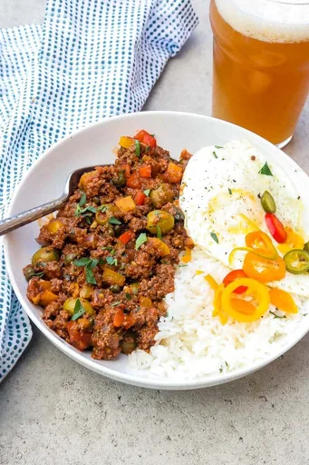 Picadillo cubano