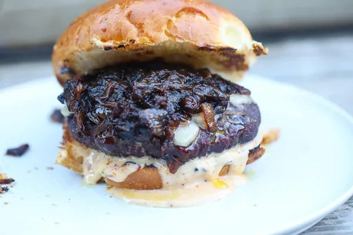 Easy Delicious Smoked Burger