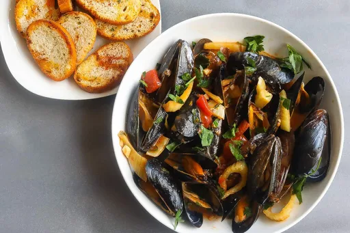 Mejillones ahumados