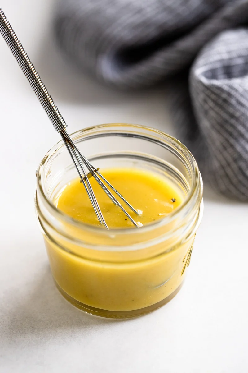 Honey and Dijon Mustard Vinaigrette with Apple Cider Vinegar