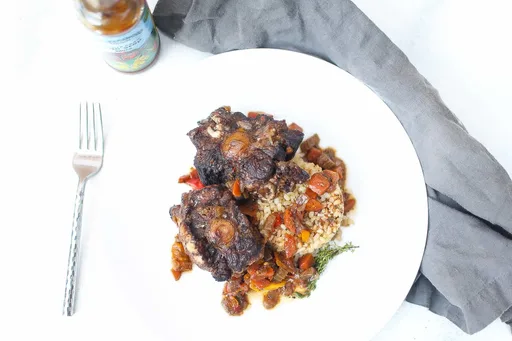 Rabo de toro jamaicano en Instant Pot