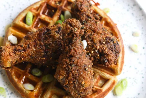 Pollo frito al estilo jerk