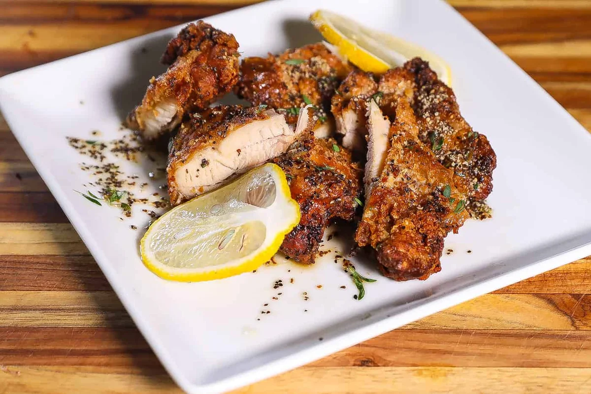 Air Fryer Lemon Pepper Chicken Thighs