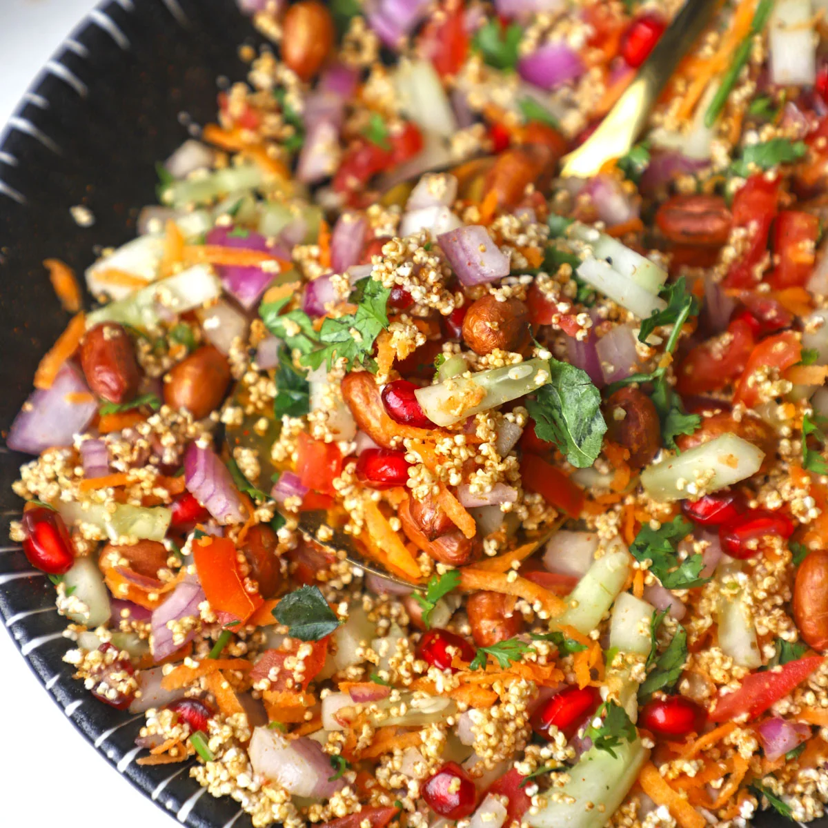 Puffed Amaranth Bhel Puri Recipe