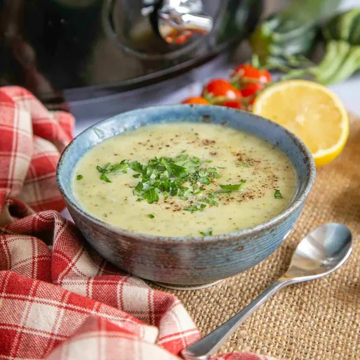 Slow Cooker Courgette Soup