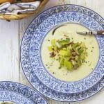 Sopa de Puerro y Queso (Käsesuppe)