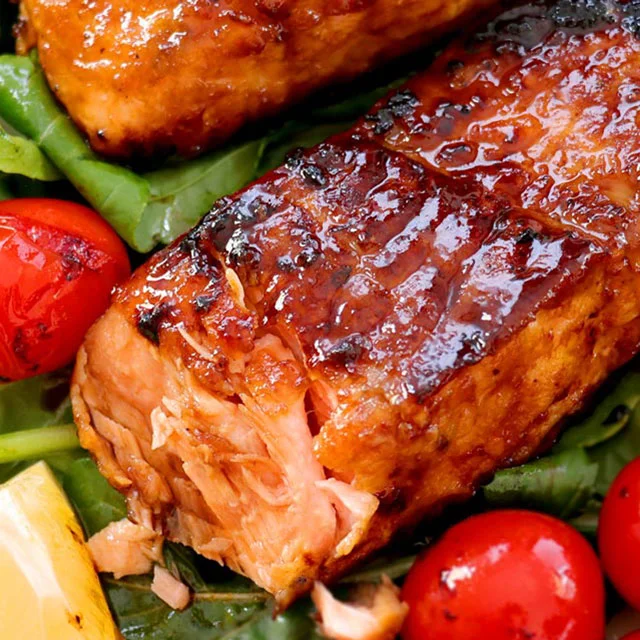 Honey Soy Glazed Salmon