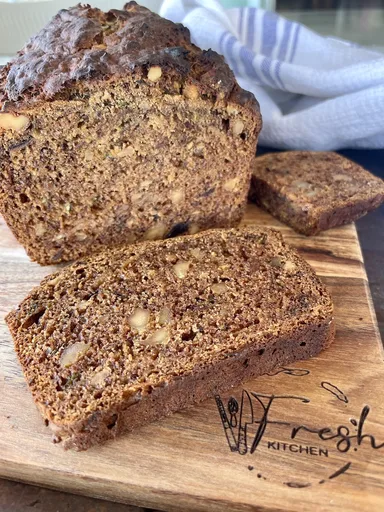 Apple, Walnut and Date Loaf