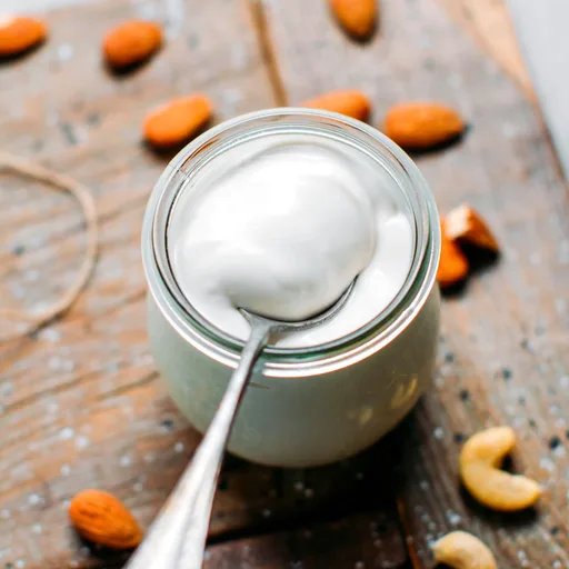 Yogur de anacardos y almendras (¡estilo griego!)