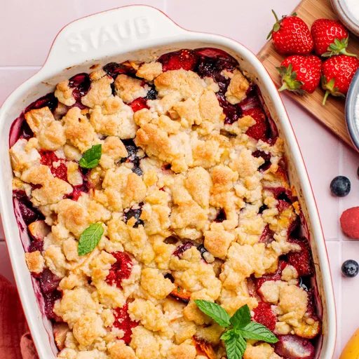 Easy Fruit Crumble