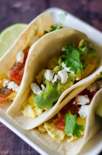 Vegetarian Breakfast Tacos