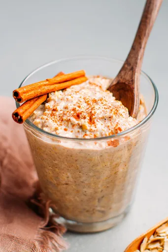 Avena nocturna con especias chai
