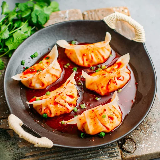Vegan Kimchi Dumplings (Mandu)
