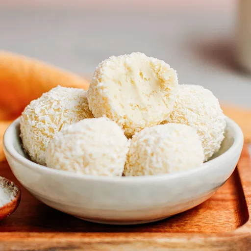 Vegan White Chocolate Truffles