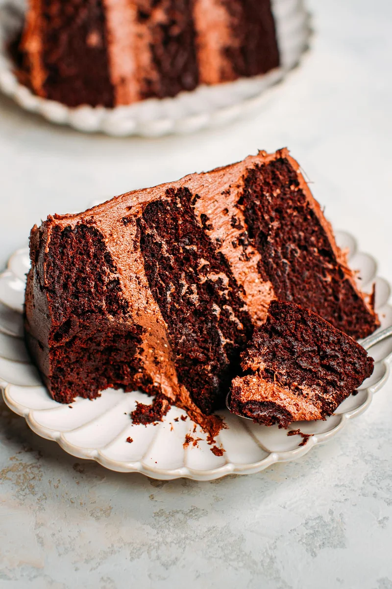 Decadent Vegan Chocolate Cake