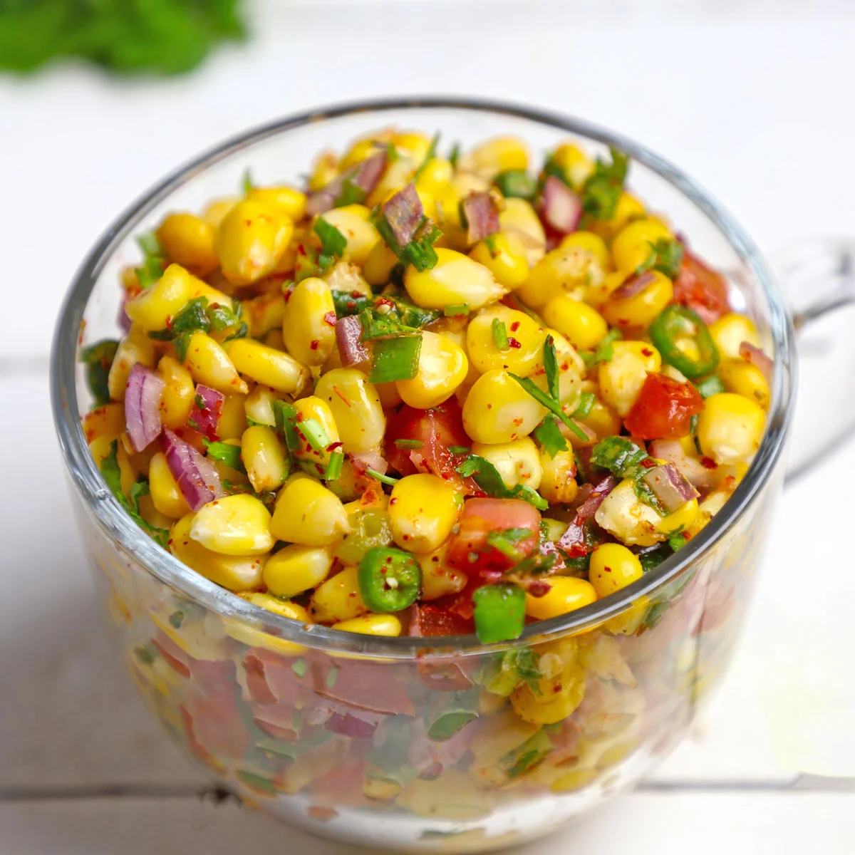 Corn Chaat Recipe