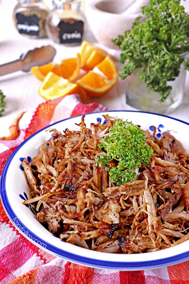 Pork Carnitas (Mexican Pulled Pork) without a slow cooker