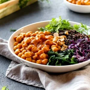 Bol Buda de Garbanzos Masala