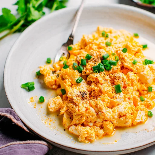 The Creamiest Tofu Scramble