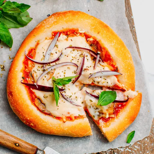 Vegan Freezer-Friendly Mini Pizza