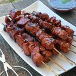 Barbacoa Filipina - Brochetas de Cerdo