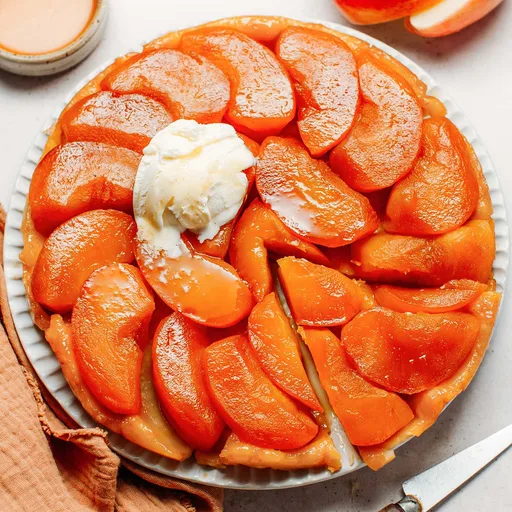 Tarta Tatin clásica de manzana