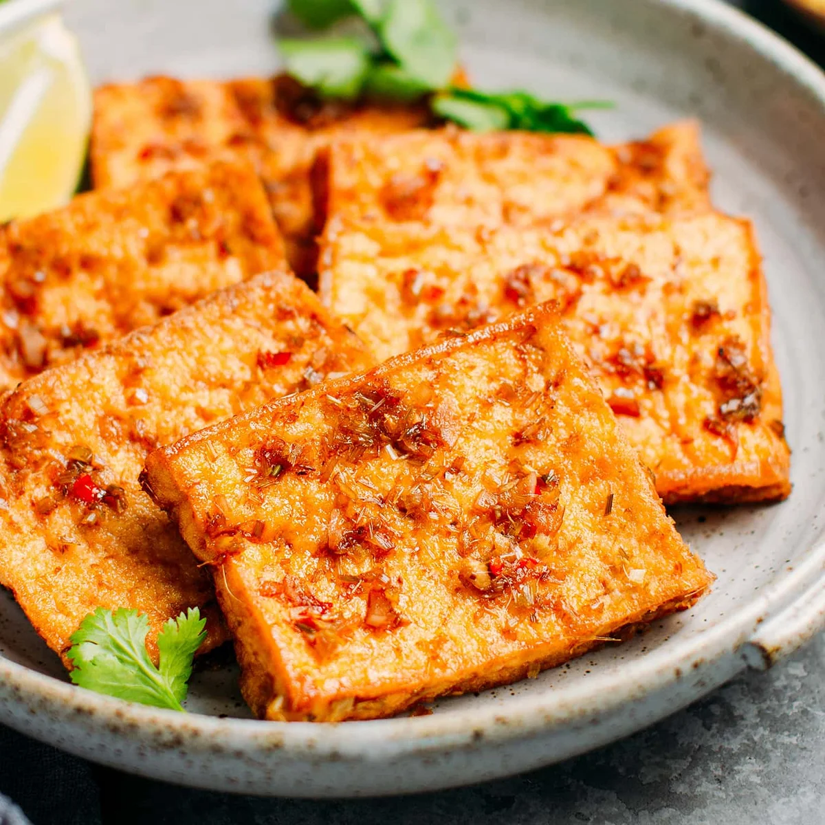 Easy Lemongrass Tofu