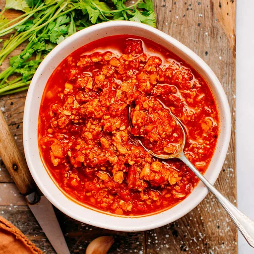 Vegan Tempeh Bolognese