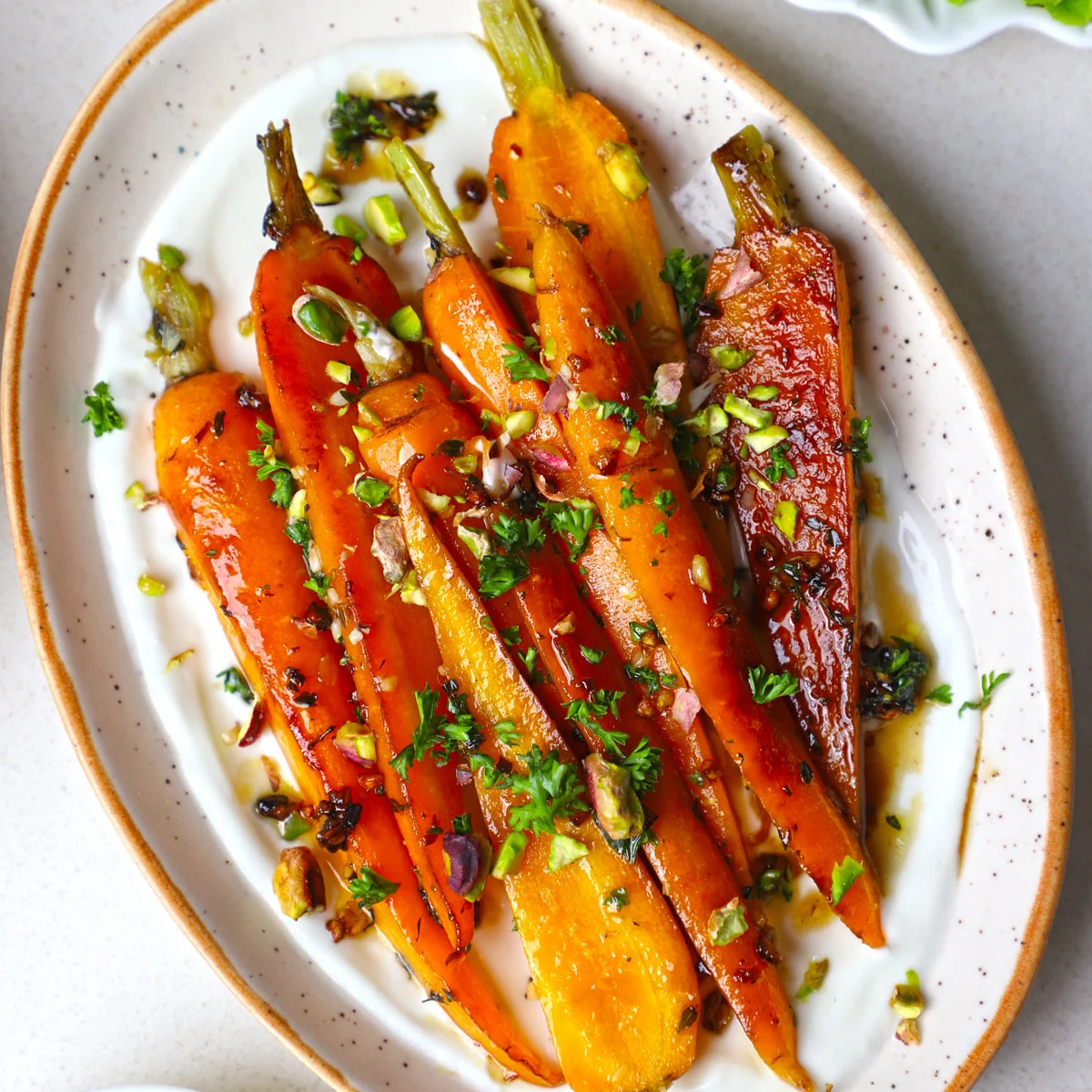 Receta de zanahorias asadas al balsámico